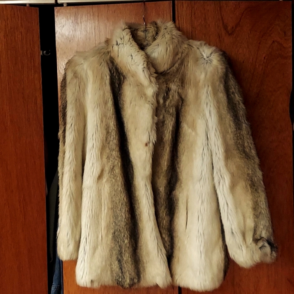 Faux Fur Jacket.